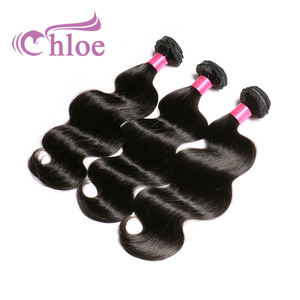 Extensiones de Cabello Humano Virgen Baratas al por Mayor, Ondulado Natural, Cabello Indio Crudo, Cutícula Alineada, <span class=keywords><strong>Doble</strong></span> Trama - Product Image 4