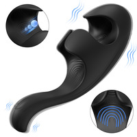 Sihand M013 Entraîneur pénien pour adultes, avec fonction de vibration, à pression manuelle multipoints, pour masturbation, War Helmet, sous licence