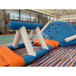 Parcours d'obstacles aquatiques gonflable pour adultes, île flottante, qualité commerciale, directement de l'usine, PVC très résistant - Product Image 5