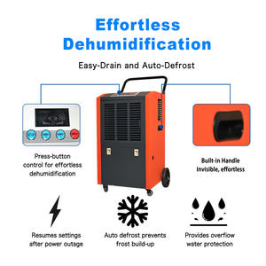WETWELLS Nuovo Deumidificatore Elettrico Commerciale 220V 70L/G con Compressore per Uso Domestico e Edilizio, Refrigerante R22, Produttore - Product Image 3