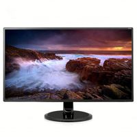 Monitor de Juegos para PC LCD Curvo ZhengFeng FHD de 24/32/27 Pulgadas, 4K, 65 MHz, Alta Frecuencia de Actualización, Tiempo de Respuesta de 10 ms, VGA/DVI, Altavoz, Escritorio