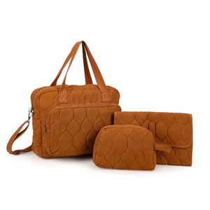 2026 tendance coton biologique maman <span class=keywords><strong>sac</strong></span> fourre-tout pliable à <span class=keywords><strong>langer</strong></span> tapis de couche confortable petite pochette élégant costume pour bébé - Product Image 4