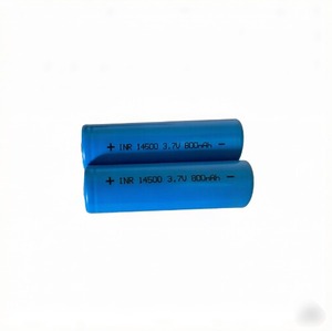 INR14500 3.7V 800mAh リチウムイオン電池セル AAサイズ 3.7V 充電式円筒形リチウム電池セル (懐中電灯、おもちゃ用) - Product Image 4