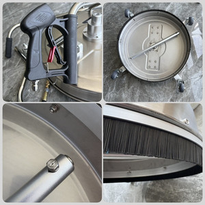 Pulitore di Superfici per Idropulitrice OnniLuLu, 20 Pollici/24 Pollici Max. Idropulitrice a 4000 PSI con 2 Ugelli per Pulizia, Doppia Impugnatura, con Ruote - Product Image 2