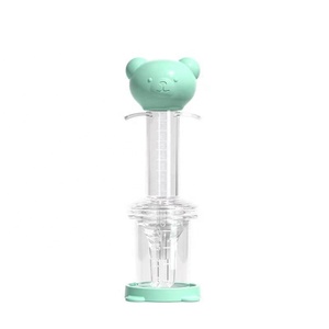 Alimentador de medicamentos para bebés, <span class=keywords><strong>dispositivo</strong></span> antiasfixia, alimentación de agua, cabezal suave con gotero de silicona graduado - Product Image 2