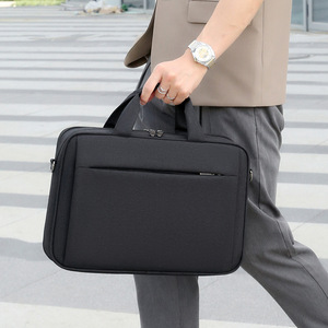 Durable Lightweight Crossbody Oxford <b>Case</b> for Men Large Capacity Fashion Waterproof Shoulder Travel Work <b>Laptop</b> Bag. - Product Image 4