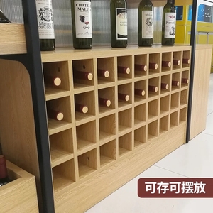 Tùy Chỉnh Cửa Hàng Khuyến Mãi Thép Gỗ Hiển Thị Đứng Đa Chức Năng Bán Lẻ Kệ Giá Phổ Biến Rượu Rượu Hiển Thị Kệ - Product Image 3