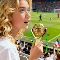 Nouveau ventilateur portable rechargeable en forme de ballon de football 2026 avec 3 vitesses, batterie 1200 mAh, chargement USB pour extérieur, bureau et maison