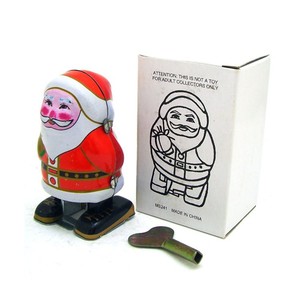 Creative <strong>Santa</strong> Claus <strong>Robot</strong> Collectible Toy Creative Gift Tinplate Wind-up Toy Funny Decoration Ornament - Product Image 6