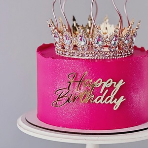 Decoración de Pastel de Cumpleaños con Miel y Dulzura, Adorno Acrílico para Fiestas de Cumpleaños - Product Image 3