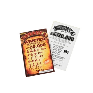 Billets de loterie à languette de haute qualité avec scellage sécurisé, matériaux premium et designs et messages personnalisés - Product Image 6