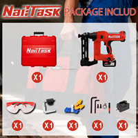 Agrafeuse à clôture sans fil 20V Brushless Contractor-grade Industrial NailTask DCFS90 en alliage d'aluminium de qualité aéronautique pour enclos à volailles