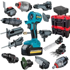 Nhà Máy 16-in-2 không chổi than điện khoan búa công cụ điện Lithium không dây đa chức năng công cụ thiết lập - Product Image 1