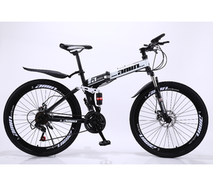 베스트셀러 MTB 접이식 산악 자전거 성인용 자전거 26인치 휠 더블 디스크 브레이크 도시용 차량 - Product Image 1