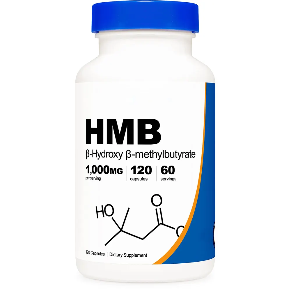 Marque privée HMB Capsules Bêta-Hydroxy Bêta-méthylbutyrate 1000mg Ultra Force HMB Suppléments pour la masse musculaire