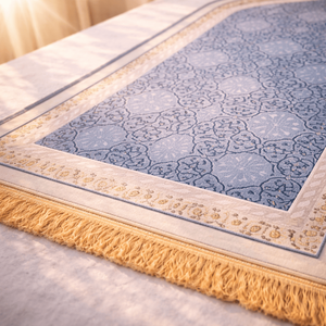 Tapis de prière musulman en flanelle douce et épaisse avec base antidérapante, pliable et durable, parfait <span class=keywords><strong>pour</strong></span> <span class=keywords><strong>les</strong></span> prières quotidiennes - Product Image 6