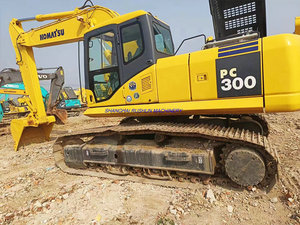 Costruzione miniera ferroviaria grande macchinario di seconda mano Komatsu PC300 escavatore a cucchiaia rovescia cingolato idraulico <span class=keywords><strong>30ton</strong></span> escavatore usato - Product Image 5