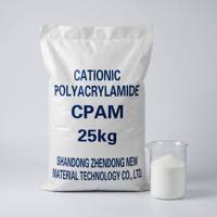 Polyacrylamide Cationique CPAM Floculant Cationique Polymère pour la Déshydratation des Boues Coagulant Cationique