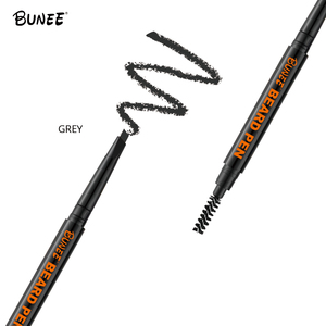 OEM Vente en gros Crayon de remplissage pour barbe naturel longue durée étanche Lapiz Corector De Barba Stylo de teinture de couleur pour la croissance de la barbe - Product Image 1