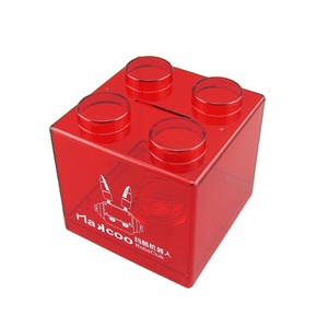 Hucha de Plástico con Forma Cuadrada, Contenedor para Monedas, Caja para Monedas - Product Image 1