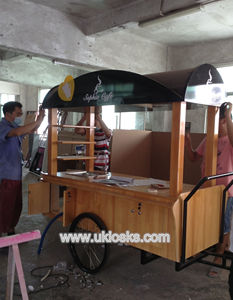 Chariot de café moderne, chariot de nourriture pour café, pour bicyclette, personnalisé, - Product Image 5