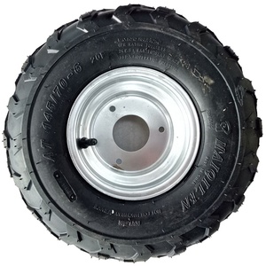 thumbnail image 2 of Set Of 2 Go Kart Tires 13x5.00-6 - Tubeless ATV Quad Bike Tires 2 of 12
