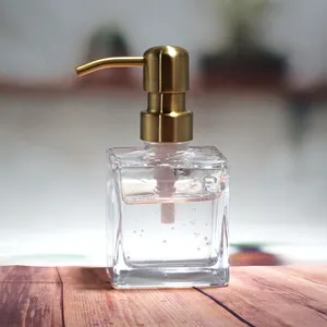 Werkseitig hergestellte Seifen verpackung Einzigartige shampoo förmige weiße matte Glasflasche für Hotel ausstattung Flasche