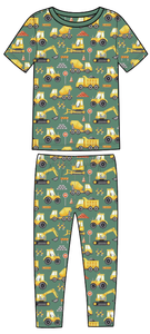 Pyjama Enfant en Bambou pour Filles, Ensemble de Nuit Imprimé, Stock en Liquidation, En Stock, Prix Bas, Prêt à Expédier, Vente en Gros à l'Unité - Product Image 6