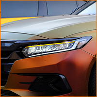 Para Honda Accord 2018 2019 2020 2021 2022 10.ª generación, faro LED completo con diseño de pluma de joya, conjunto de luces diurnas DRL y direccionales