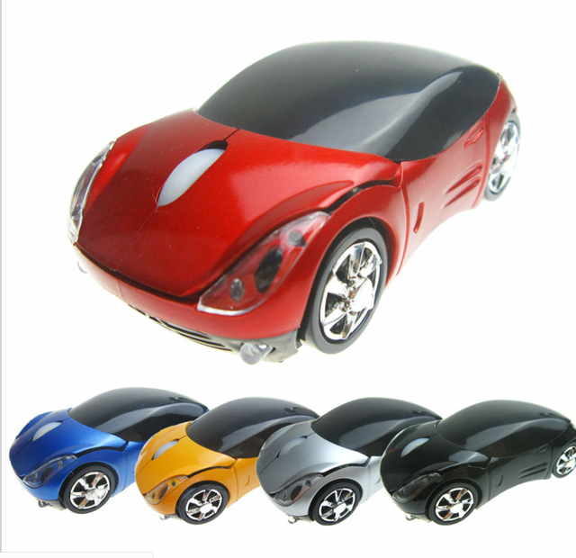 Popular Car Shape Wireless Mouse 2.4Ghz Optical USB Mouse Gamer