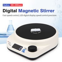 Agitateur magnétique chauffant de précision de laboratoire 5L, équipement personnalisable OEM, plaque chauffante magnétique