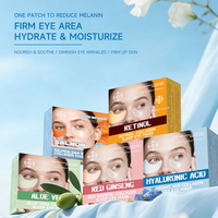 Patchs pour les yeux personnalisés OEM, marque privée, soin du visage anti-âge pour tous types de peau, masques pour les yeux en hydrogel au collagène