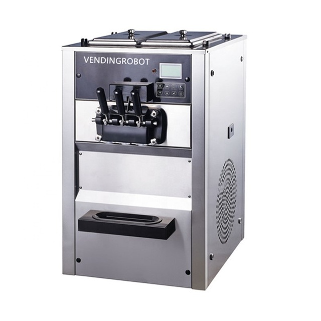 Three Flavor Soft Ice Cream Machine Soft Serve Ice Cream Machine Factory Price