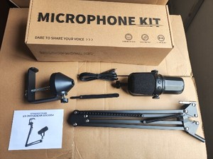 Supporto per Microfono Rotante a 360 Gradi USB/XLR, Set Microfono Dinamico per Podcast con Braccio Regolabile - Product Image 4