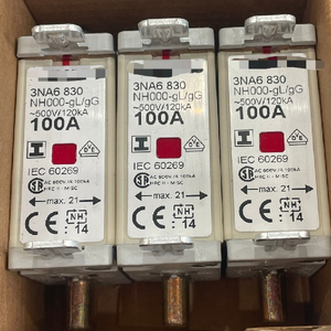 ฟิวส์ 3NA6-830 ใหม่ 100AMP <span class=keywords><strong>3</strong></span> ชิ้น 3NA6830 - Product Image 1