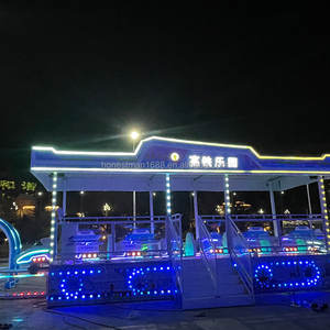 Set di Piccole Montagne Russe Elettriche, Trenino per Parco Divertimenti con Binari per Adulti e Bambini all'Aperto - Product Image 4