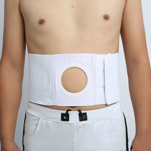 Band Penyangga Perut Pasca Ostomi untuk Pasien Kolostomi, Bahan Spandex/Polyester/PP Bersertifikat CE, Grosir OEM - Product Image 1