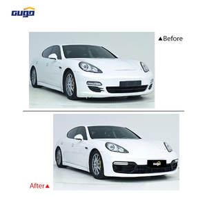 Pare-chocs avant GUGO pour <span class=keywords><strong>Porsche</strong></span> <span class=keywords><strong>Panamera</strong></span> 2010-2013, mise à niveau vers 971 GTS, pièces <span class=keywords><strong>de</strong></span> carrosserie automobile <span class=keywords><strong>de</strong></span> rechange, style extérieur - Product Image 2