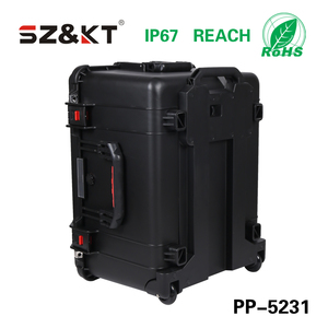 Valigia trolley rigida in plastica resistente, impermeabile IP67, antiurto IK10, con schiuma interna, molto venduta. - Product Image 4