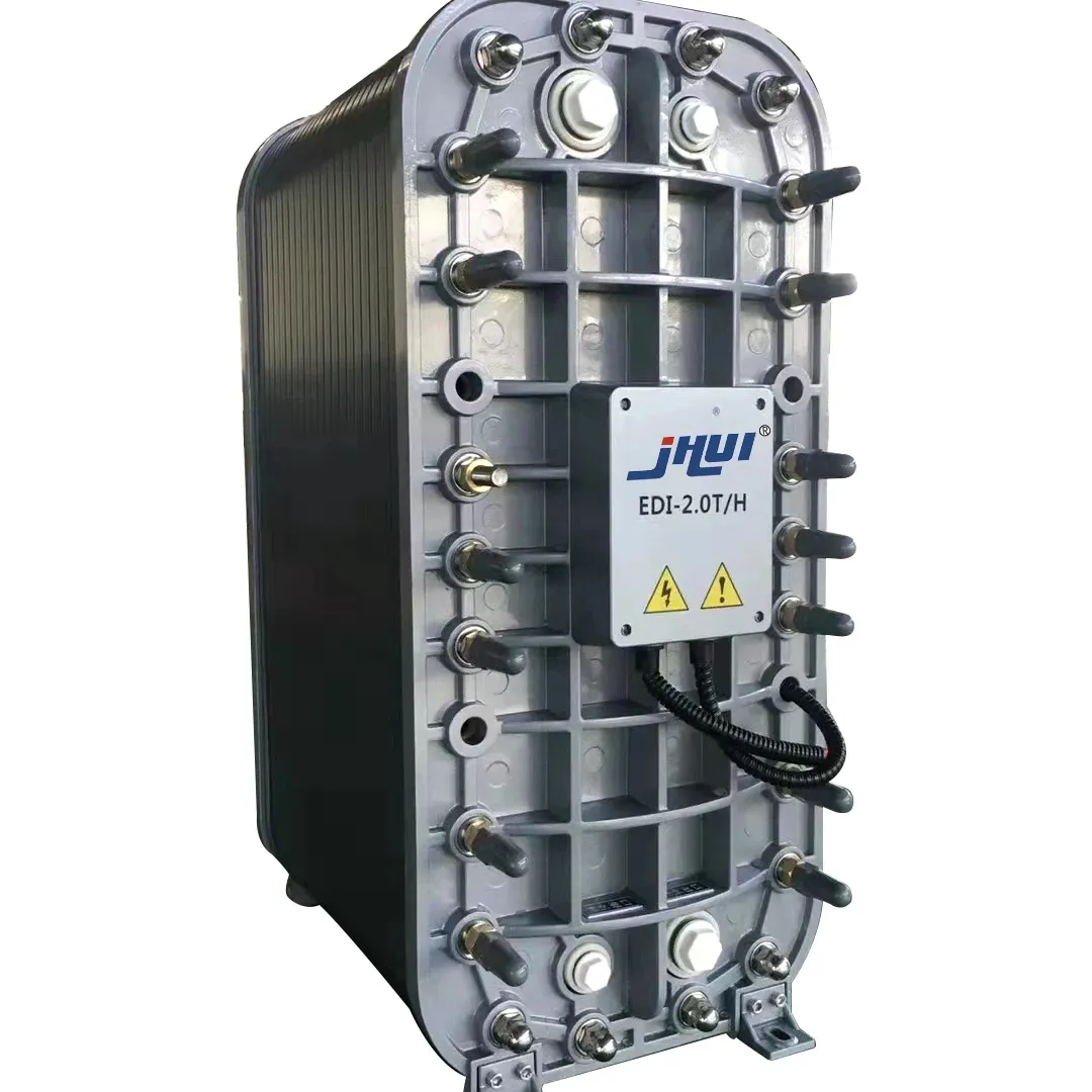 Máquina de fabricación de agua de alta pureza Edi, máquina de planta de agua desionizada personalizada, planta de agua desionizada