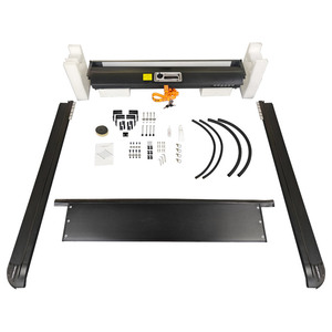 Cubierta de lona impermeable con cierre para camioneta todoterreno, tapa enrollable retráctil de aleación de aluminio para <span class=keywords><strong>RAM</strong></span> F150 de caja corta y Ranger - Product Image 2
