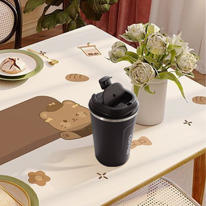 Tùy chỉnh màu Trắng thép không gỉ đôi tường nước Tumbler LED nắp cách điện cốc cà phê Cup cho Đảng dịp kim loại chai - Product Image 6