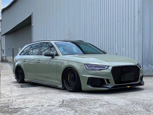 Kit de Carrocería para <span class=keywords><strong>Audi</strong></span> <span class=keywords><strong>A4</strong></span> 2017-2020, Actualización a <span class=keywords><strong>Audi</strong></span> <span class=keywords><strong>A4</strong></span> RS4 ABT, <span class=keywords><strong>Nuevo</strong></span> Diseño de Parrilla y Parachoques Delantero, Fácil Instalación - Product Image 6