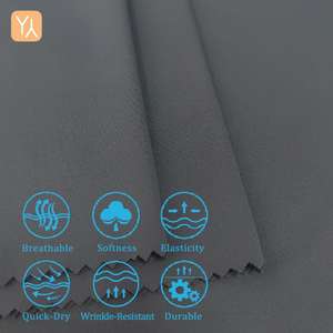 قماش من النايلون والقطن المرن والتهوية بلون مخصص من البوليستر من الياف سبانديكس - Product Image 2