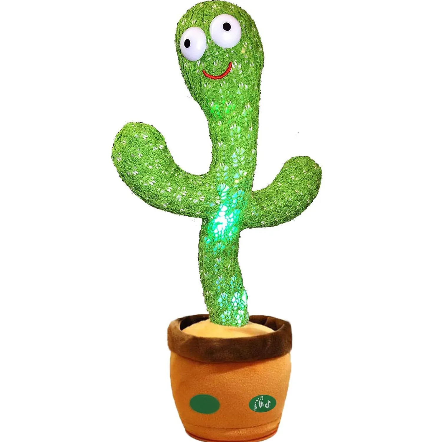 Juguete de cactus que imita la voz humana Un juguete de cactus que baila que habla y canta para grabar tu voz