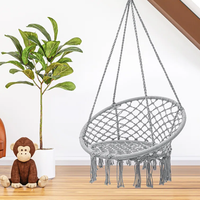 Chaise hamac en coton fait à la main en macramé pour la maison