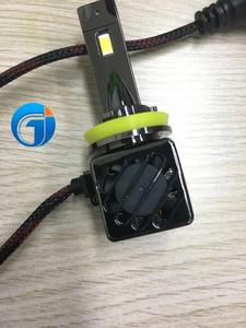 JG <span class=keywords><strong>Q9</strong></span>-Lámparas automotrices de alta potencia, 28800lm, 120W, luz LED H7 H4 H11 9005 6500k, luces led para coche, sistema de iluminación automático - Product Image 5