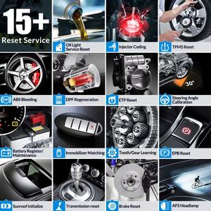 LAUNCH 2025 Versi X431 <span class=keywords><strong>PRO</strong></span> V5.0 8" 12v Obd2 Scanner Alat Pemrograman ECU Mesin Diagnostik Otomotif dengan DBScar7 BT Head - Product Image 5