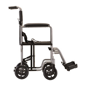 2 in 1 Rollerator Walker & Transport Chairカスタムロゴシートサイズ<span class=keywords><strong>20</strong></span> "アルミ患者移送椅子 - Product Image 4