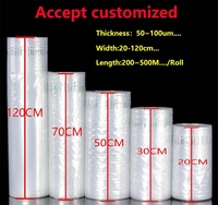 Film de protection gonflable personnalisé en LDPE PA+PE écologique et flexible pour emballage à bulles d'air, sac à colonnes d'air